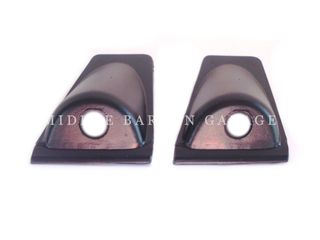 PLASTIC DOOR LOCK CAPS (PAIR) FIAT 850 SPIDER / X 1/9